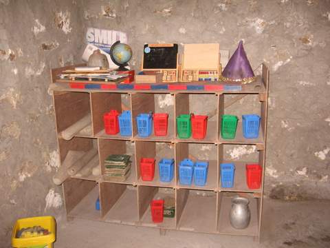 Shelves for toys