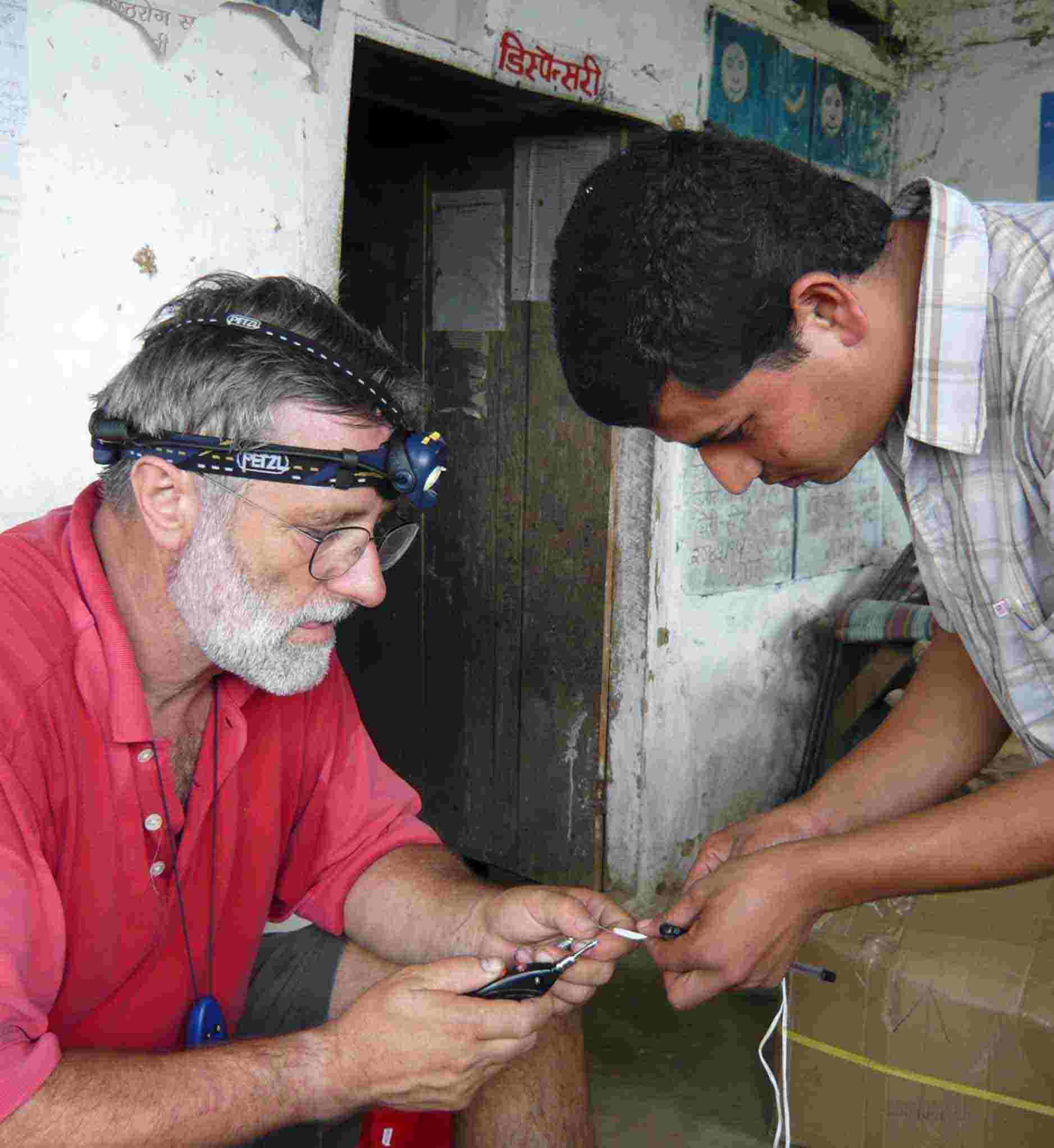 Soldering wiring