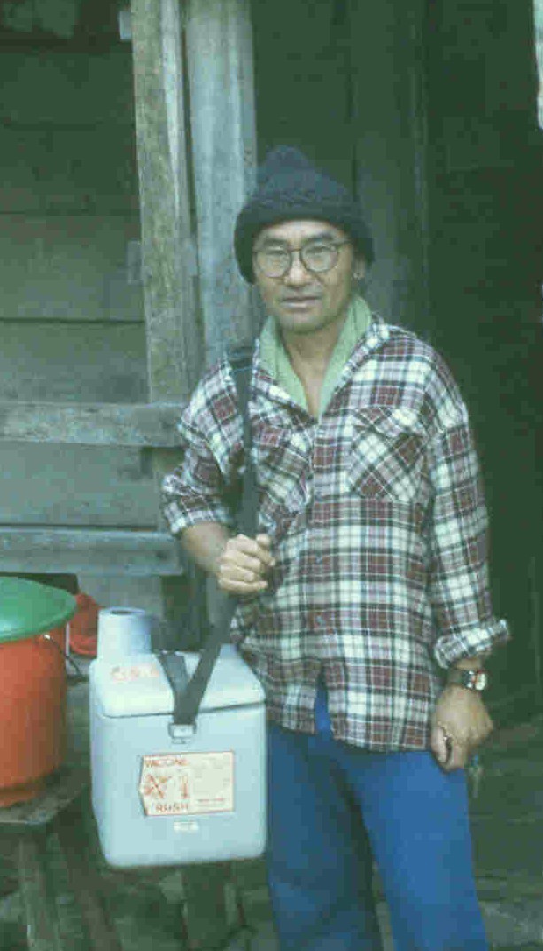 Carrying vaccine